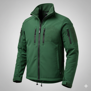 Veste Softshell Homme Femme Respirante Coupe-Vent Imperméable Veste de Sport Extérieur Personnalisation OEM Disponible - Product Image 4