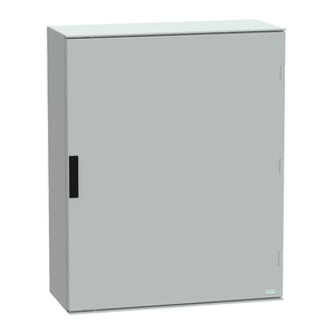 Per SCHNEIDER ELECTRIC NSYPLM108G Contenitore Monoblocco in Poliestere per Elettronica e Strumentazione a Montaggio a Parete IP66 H1056xW852xD350mm - Product Image 1