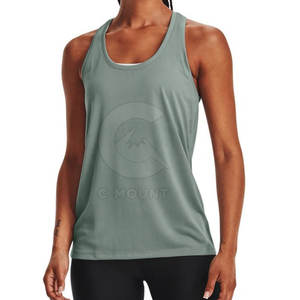 Ropa activa transpirable Camiseta sin mangas para mujer Gimnasio Ropa deportiva Camisetas sin mangas para mujer con estilo al mejor precio - Product Image 1