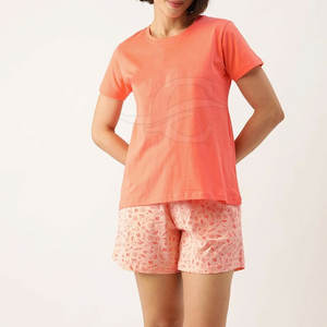 Ensembles courts de conception personnalisée pour femmes de qualité professionnelle 100% coton Street Wear Top prix Active Bottoms à vendre - Product Image 1