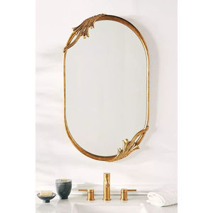 Vente chaude Salle De Bains Miroir Mural Affichage Mural Design Moderne En Métal Forme Ronde Miroir Par Royal Home Collection Fournitures - Product Image 6