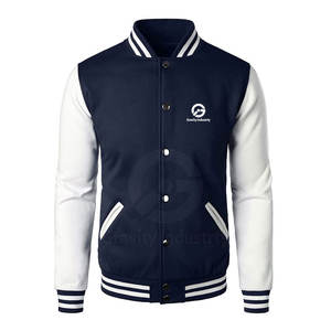 Chaqueta de Invierno para Hombre, Diseño Nuevo, Color Personalizado, Cuello Alto, Transpirable, Ecológica, Mezcla de Algodón y Lana, Alta Calidad - Product Image 1
