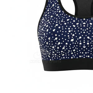 Soutien-gorge de sport en tissu doux, respirant, idéal pour l'entraînement de cheerleading et les activités de fitness, en stock. - Product Image 6