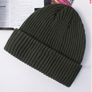 2023 Unisex Winter Wool <b>Beanie</b> High Quality Embroidery Custom Printed Cotton Hats Fashionable <b>Waterproof</b> Breathable <b>Beanies</b> - Product Image 6