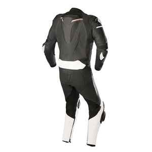 Men's Motorbike Suit Made From Perforated/Smooth Leather,Cotton Fabric,Stretchy Front&Back,<b>Protectors</b> on Shoulders,<b>Knee</b>,Bottom - Product Image 4