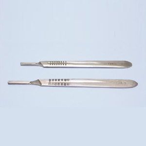 Mango graduado de bisturí de calidad superior #3 con escala de regla Bisturí de acero inoxidable Handel - Product Image 2