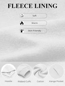 Pull à capuche surdimensionné en coton polaire 380 GSM pour hommes, marque personnalisée, coupe ample à manches longues, mode d'hiver, compatibilité automne - Product Image 5