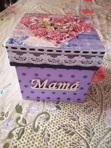 กล่องไม้เล็กๆสีขาวเป็นมิตรกับสิ่งแวดล้อมของแขวนผนังของขวัญและงานฝีมือขายดี2ชิ้นทำในอินเดีย - Product Image 3