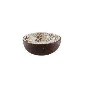 Cuenco de madera con acabado Natural con cuchara, cuenco para servir postres, vajilla personalizada, Decoración de mesa, frutero, uso doméstico en Hotel - Product Image 6
