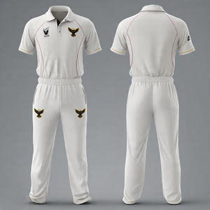 Sportswear <b>Cricket</b> Jerseys Pants OEM <b>Cricket</b> Uniforms Polo <b>Shirt</b> Playing Sports Pants <b>Crickets</b> Uniform - Product Image 3