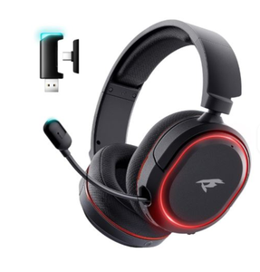 Audífonos Inalámbricos para Juegos con USB de 2.4GHz, Sonido Envolvente 7.1, Orejeras Grandes para PC, Switch e Industrial - Product Image 2