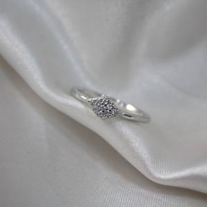 Delicada joyería de plata 925, anillos de Zirconia cúbica ligeros, collares y pendientes para bodas, fiestas, viajes y moda diaria - Product Image 2