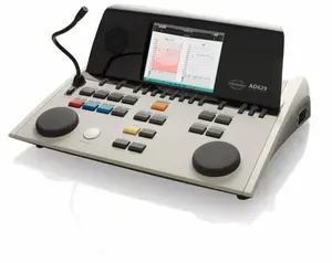 Audiómetro de diagnóstico interacústico nuevo portátil para clínica Hospital tienda de montaje uso médico audiómetro Digital AD629