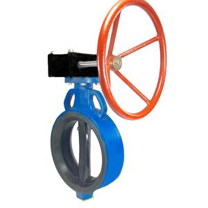 Válvula de Mariposa Manual de Hierro Fundido de Alta Calidad para la Industria Petrolera y Tratamiento de Aire, Disco de Hierro SG, Eje SS-410, Revestimiento de EPDM, ODM - Product Image 4