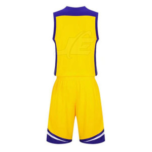 Último estilo uniforme de baloncesto nuevo diseño uniforme de baloncesto sin mangas - Product Image 3