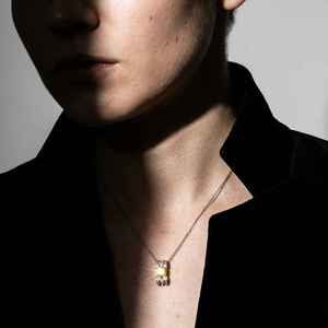 Premium Quality Silver Pave <b>Initial</b> Pendant Necklace Letter Personalized Delicate <b>Chain</b> Minimal Elegant Women Fashion Jewelry - Product Image 4