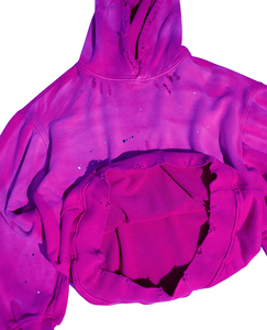 Otoño e Invierno nueva Sudadera con capucha de algodón de alta calidad French Terry personalizada para hombres de gran tamaño con diamantes de imitación Full Star Hoodie - Product Image 2