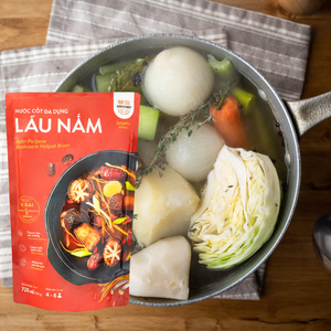 Hotpot Soupe Sauce Bon Prix Champignon Hotpot Bouillon Goût Doux Soupe Instantanée Ingrédients Prêt Pour L'exportation Vietnam Fabricant - Product Image 4