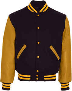 Chaqueta universitaria de calidad superior para hombre, ropa de calle informal, chaqueta de béisbol deportiva Letterman, cuello levantado para moda masculina - Product Image 4