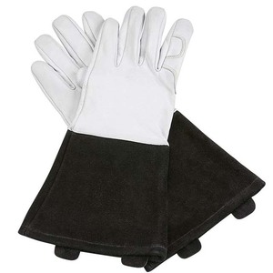 Leather Work Gloves Construction <b>Welding</b> Gloves Heat Resistant Cowhide <b>Welding</b> Gloves - Product Image 1