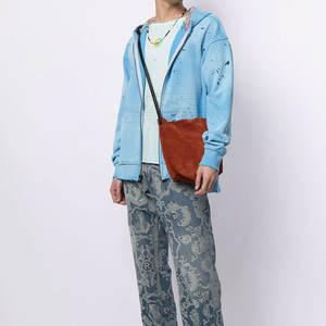 Nuevo estilo de talla grande para hombre, sudaderas con capucha desgastadas, ropa informal, sudaderas con capucha desgastadas totalmente personalizadas - Product Image 2