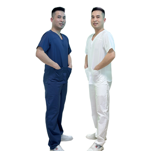 Offre Spéciale anti-poussière tissu doux rayonne infirmière Scrubs hôpital uniforme vêtements médicaux femmes et hommes de la fabrication d'uniformes de Sao Mai - Product Image 1