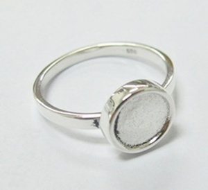 Usine de vente en gros de bijoux de conception de bague d'étanchéité en argent 925 en Thaïlande - Product Image 1