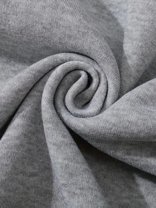 Sudadera con capucha Sherpa polar personalizable de alta calidad para hombre, logotipo bordado de gran tamaño, bolsillo, conceptos básicos de algodón de invierno, mezcla de algodón - Product Image 5