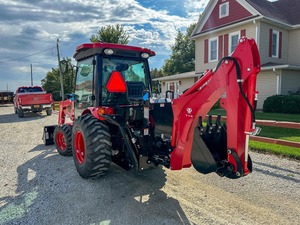 Meilleur prix pour tracteur robuste TYM T474HC avec chargeur et pelle rétrocaveuse, 48 CV, 4x4, pour opérations agricoles, agriculture et préparation des terres - Product Image 4