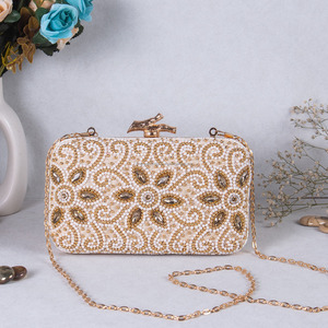 Luxury Crafts' Unique Embroidery Clutch <b>Bag</b> for Women and <b>Girls</b> Hot Selling <b>Party</b> Purse Low Price in Dubai Canada Qatar - Product Image 2