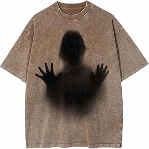 T-shirts Streetwear de haute qualité pour hommes-T-shirt en coton graphique personnalisé, - Product Image 1