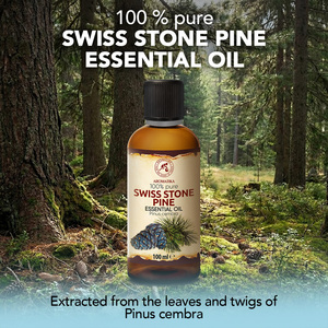 น้ำมันหอมระเหยสนสวิส 100 มล. Aromatika Pinus Cembra สำหรับสปา นวด ซาวน่า อาบน้ำ และเครื่องสำอาง แบรนด์ส่วนตัว - Product Image 1