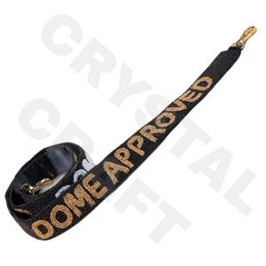 สายกระเป๋าลูกปัดแก้วทรงโดมสไตล์อินเดีย CRYSTAL CRAFT รับสั่งทำสีและโลโก้ อุปกรณ์เสริมสำหรับใช้ในชีวิตประจำวัน - Product Image 1