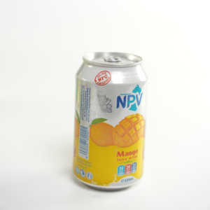 330ml Bebidas de lata corta con jugo de mango Servicio OEM ODM con jugo de fruta Precio al por mayor MOQ bajo - Product Image 1