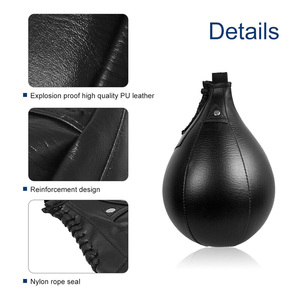 Ensemble de balles de vitesse de boxe Fitness boxe poire balle de vitesse réflexe gonfler sac de vitesse de poinçonnage accessoire de balle d'entraînement - Product Image 6