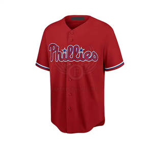 Conjunto de Jersey y pantalones de béisbol de alta calidad con logotipo personalizado para jugadores jóvenes y adultos en material transpirable - Product Image 5