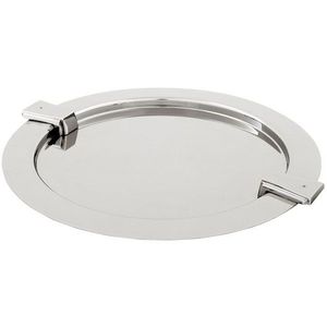 Décoration de mariage Dîner Cuisine Plateaux Miroir Assiettes à légumes en acier inoxydable Dîner Ardoise Pizza Chauffe-assiette commerciale - Product Image 1