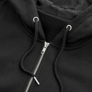 Sweat à capuche noir à imprimé graphique pour homme, sweat-shirt à capuche décontracté minimaliste, imprimé, chaud, en polaire, manches longues, streetwear, vêtements d'hiver - Product Image 2