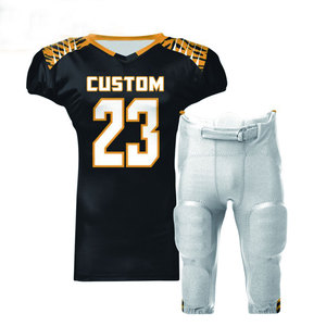 Uniforme de Fútbol Americano para Hombre, Personalizado con Nombre y Logotipo del Equipo, Tallas Grandes, Transpirable, Precio al por Mayor con MOQ Bajo - Product Image 3