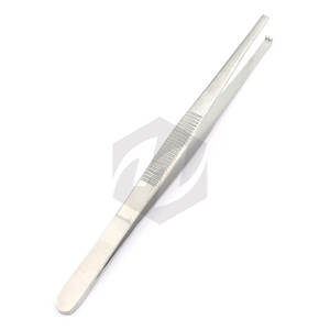Pince à tissu de pouce 5.5 pouces 2X3 dents en acier inoxydable de qualité allemande pince à épiler chirurgicale pince à pouce Instruments médicaux dentaires - Product Image 1