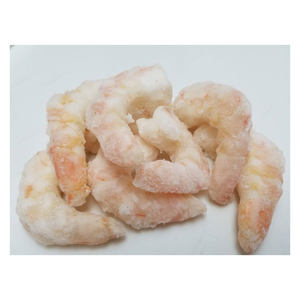 Camarones blancos crudos, pelados y desvenados con cola, a precio de descuento, disponibles para suministro a granel con disponibilidad constante. - Product Image 1
