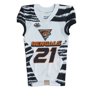 Venta caliente de encargo de fútbol americano uniformes de fábrica al por mayor transpirable camisetas de manga corta para los conjuntos del equipo - Product Image 5
