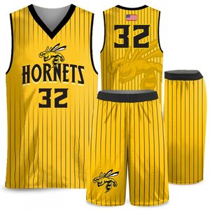 Camisetas de baloncesto de equipo impresas personalizadas, conjunto completo de uniformes de alta calidad personalizados para escuelas y ligas de baloncesto - Product Image 6