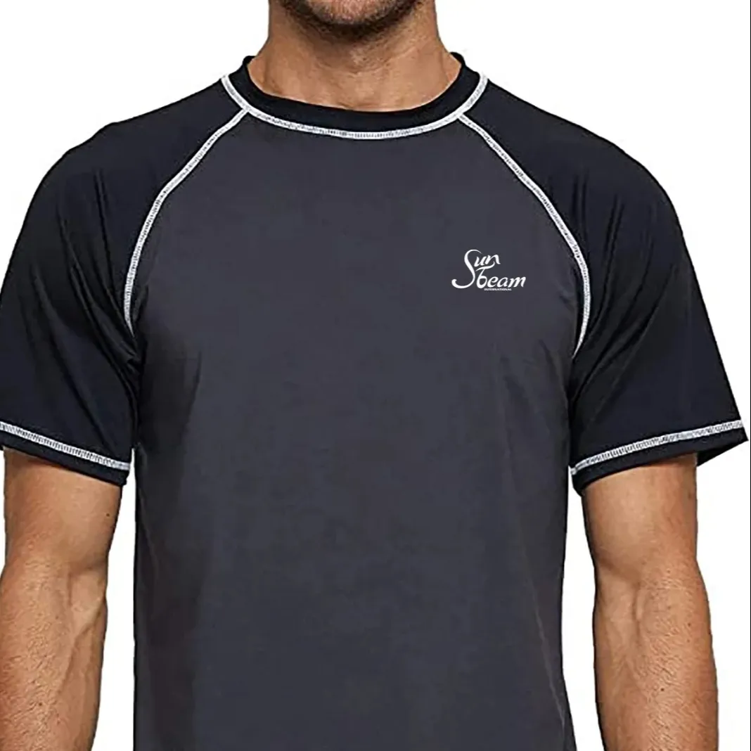 T-shirt traspirante Unisex di alta qualità accetta t-shirt da uomo in cotone stampato con logo personalizzato