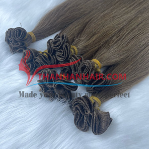 Qualité supérieure!! Extensions de cheveux vietnamiennes à la main Extensions de cheveux à la main 100% cheveux humains bruts - Product Image 5