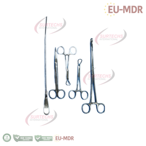 Plateau chirurgical en acier inoxydable allemand, plateau à instruments, ensemble manuel, petit, moyen, grand, creux - Product Image 3