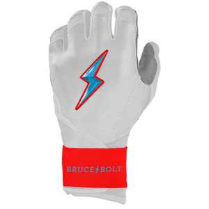 Guantes de Bateo de Béisbol BRUCE BOLT de Cuero Antideslizante con Logotipo y Diseño Personalizados, Calidad Profesional, Fabricados con Cuero Premium - Product Image 2