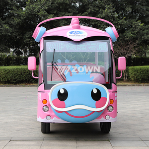 Autobús Turístico de Dibujos Animados en Oferta, Vehículo Eléctrico de 8 a 17 Plazas para Parques Temáticos con Batería de 60V 100AH y 2 Años de Garantía - Product Image 2