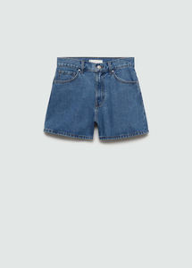 Short en jean décontracté classique pour femmes jean d'été uni coupe ajustée pour le confort au quotidien et le style prix raisonnable Service OEM - Product Image 6