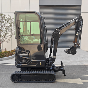 Mini-excavatrice compacte sur chenilles avec cabine, rotation à 360 degrés, petite pelle pour moteur de 110 kW, idéale pour la construction agricole - Product Image 6